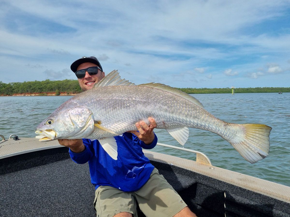 Weipa Fly Fishing Charters 2023 - Catch Jewfish, Permit & Barra on Fly with local guides