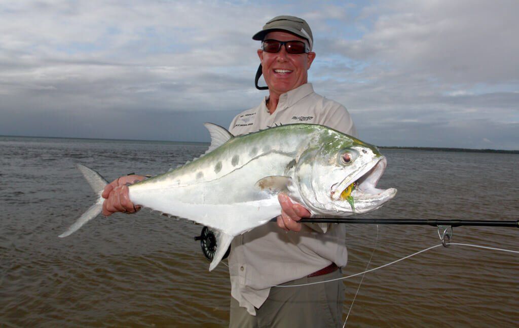 Catch a Queenfish in Weipa with Fish's Fly and Sportfishing