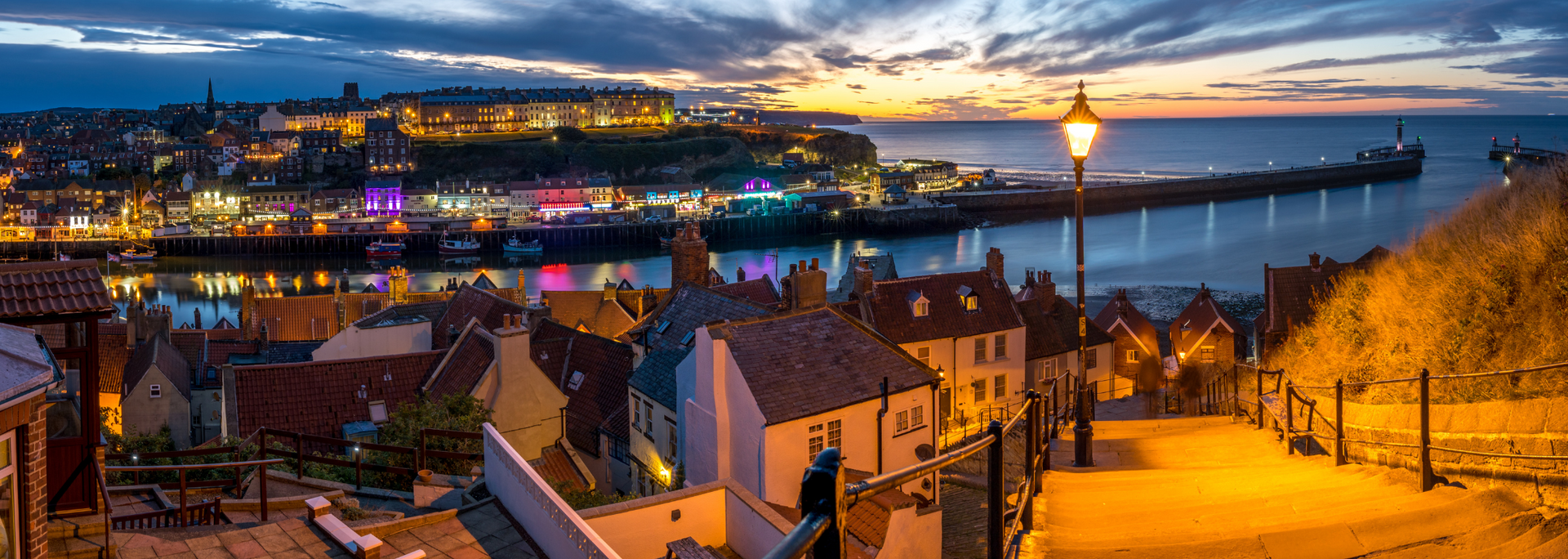 Picture of Whitby, Yorkshire.