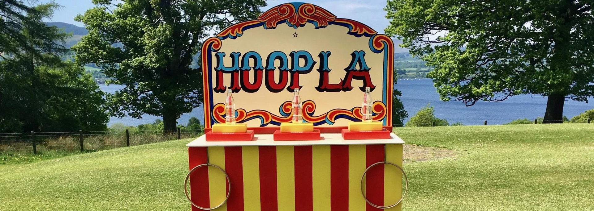 Picture of a game of hoopla.