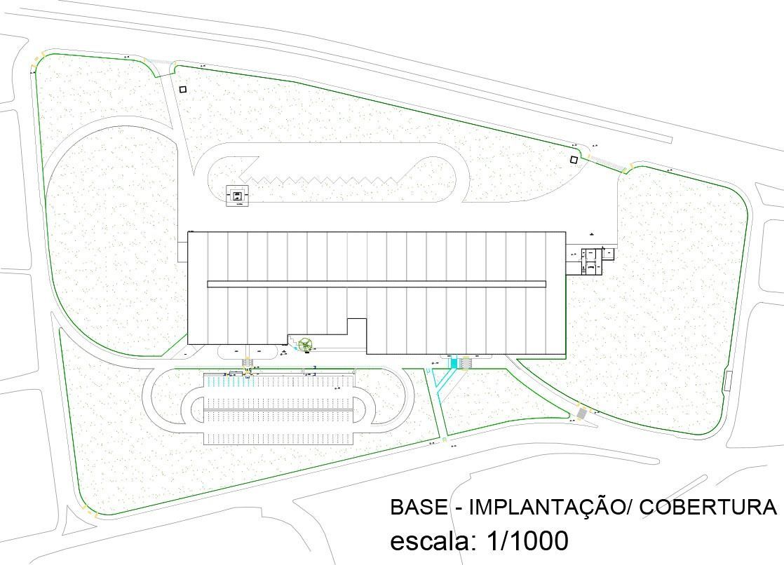 Planta do terminal de João Pessoa