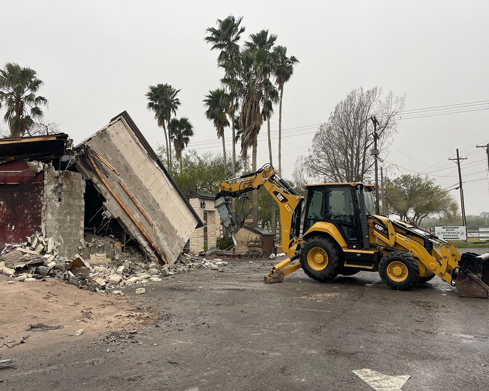 Clearing Out Demolished House — Harlingen, TX — Abundiz Tractor Services