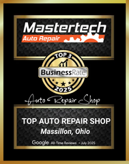 BusinessRate Top 3 Auto Repair Shop 2025 | Mastertech Auto Repair