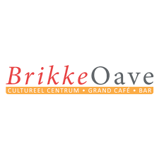 Het logo voor de bakstenen oave cultureel centrum grand cafe bar