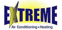 A logo for extreme air conditioning and heating