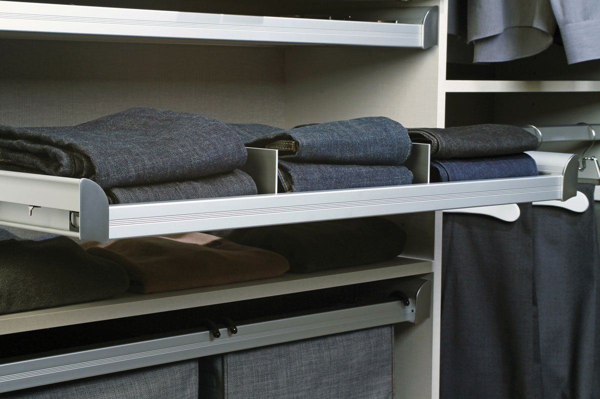 Divided Drawer Closet Organizer