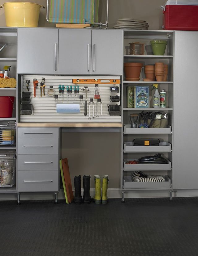 build your own garage cabinets