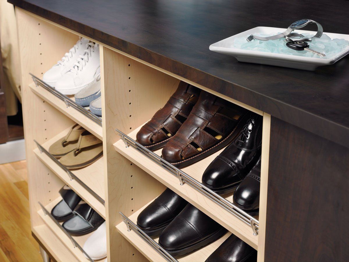 Shoe Fence Closet Organizer