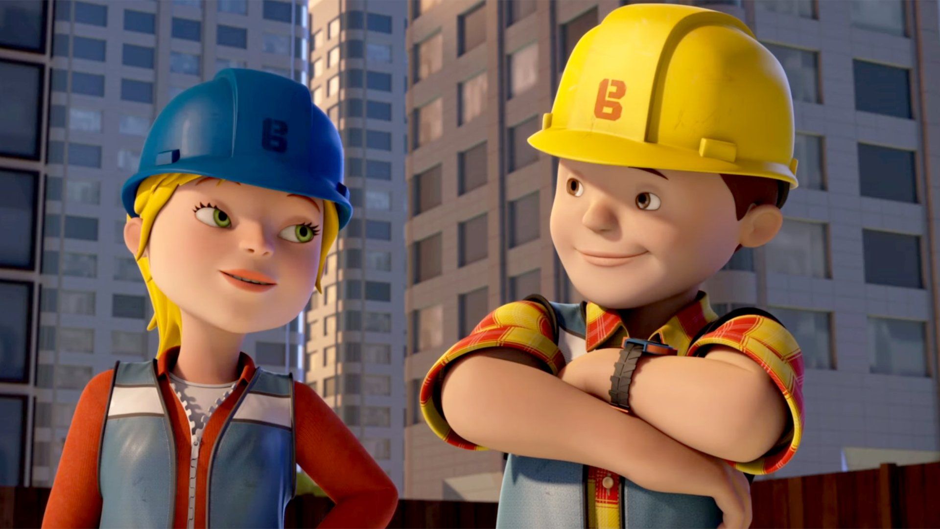 Bob the builder and Wendy for E & R Bobcat & Excavator Services