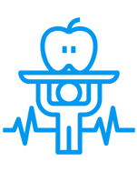 Person Holding Apple Icon