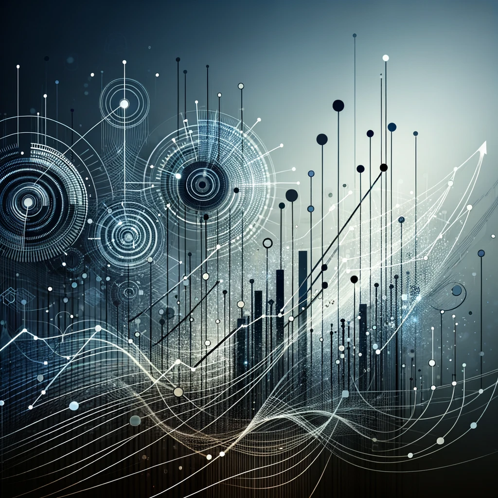 Generative AI rendition of online digital marketing. 