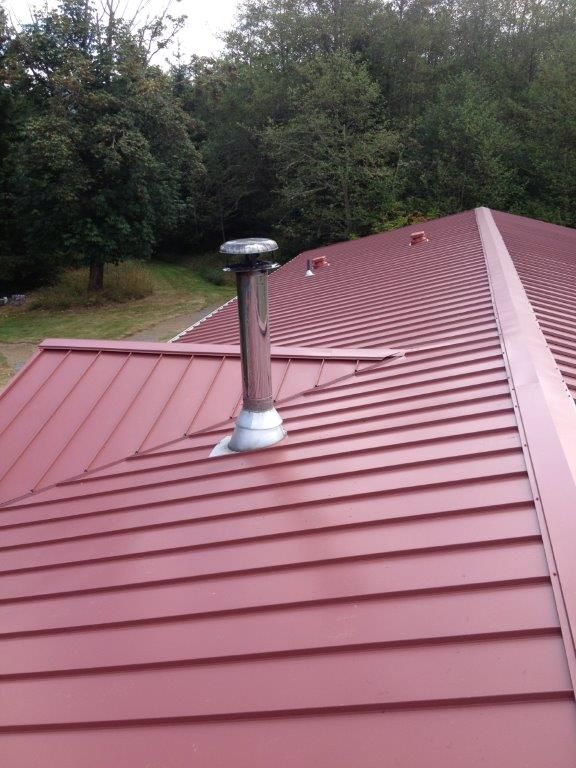 Metal roof