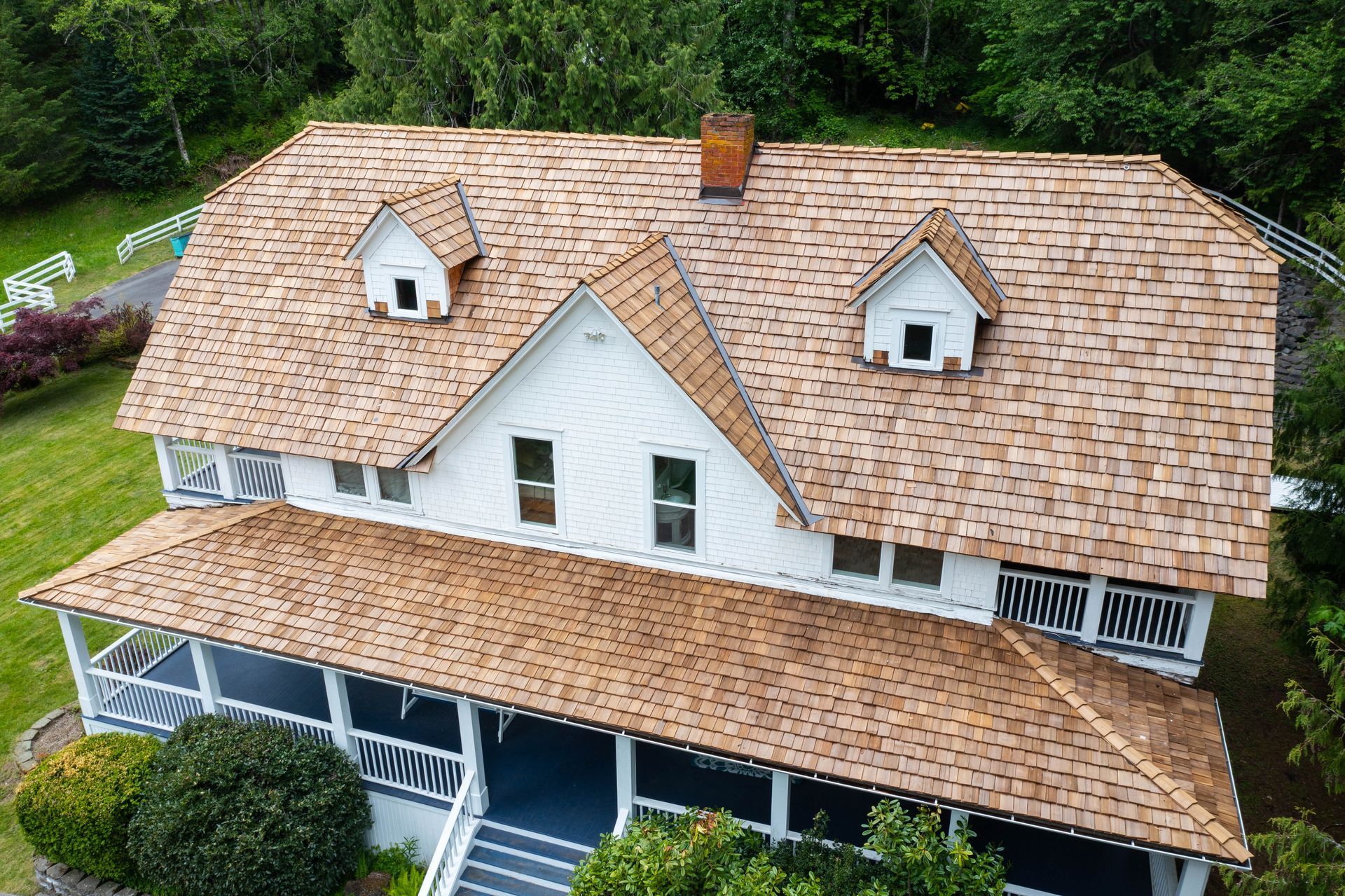 cedar shingle roof