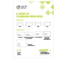 NCP Envelope Guide 2021 — Newcastle, NSW — NCP Printing