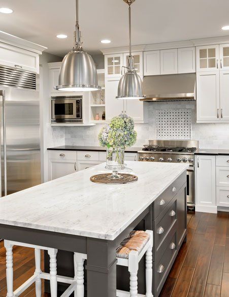 New Furnished Kitchen in Luxury Home — Bourbonnais, IL — Heartland Cabinetry & More