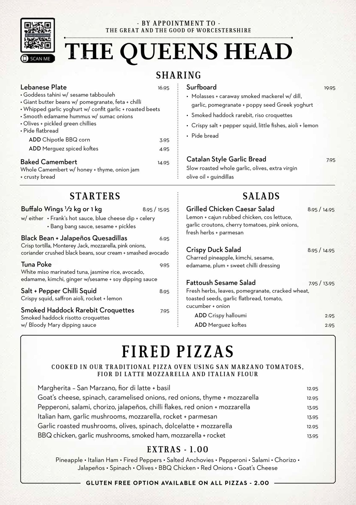 The Queens Head, Bromsgrove Food & Drink Lovely Pubs