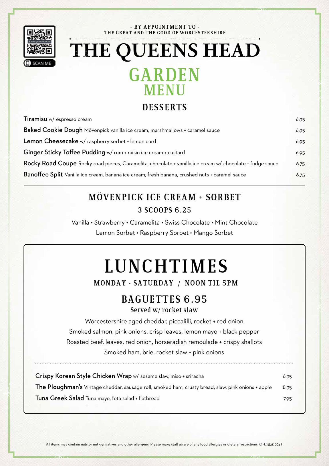 The Queens Head, Bromsgrove Food & Drink Lovely Pubs