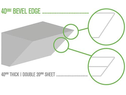 40mm Bevel — Stone Effects In Forest Glen, QLD