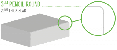 20mm Pencil Round Image — Stone Effects In Forest Glen, QLD