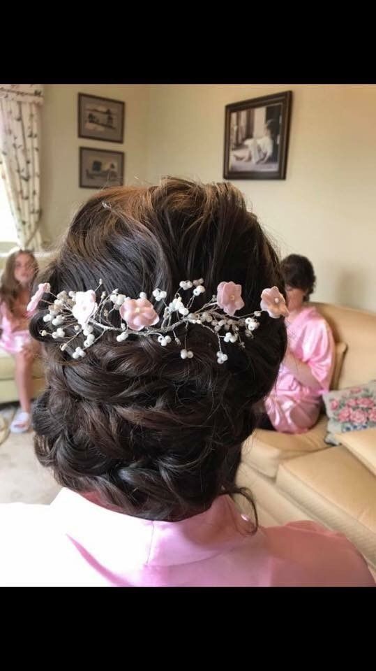 Hair with Flowers by The Park at Hovingham