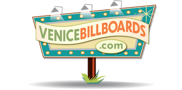 A billboard that says venicebillboards.com on it