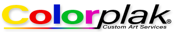 Colorplak Custom Art Services logo