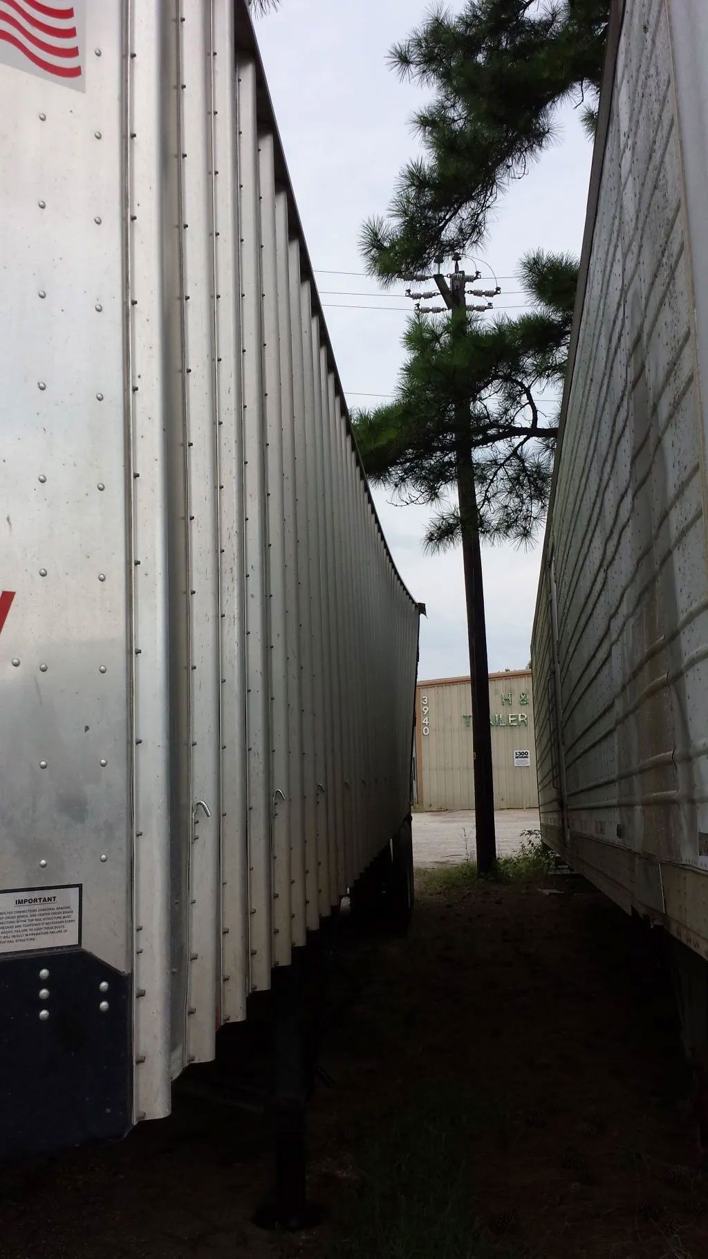 Two Trailer Truck Side Frame — Montgomery, AL — H & M Trailer Repair