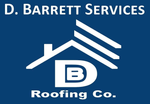 Blue and gold logo: D.Barrett Services with a house icon above the text.