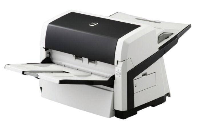 Una impresora en blanco y negro con la letra j