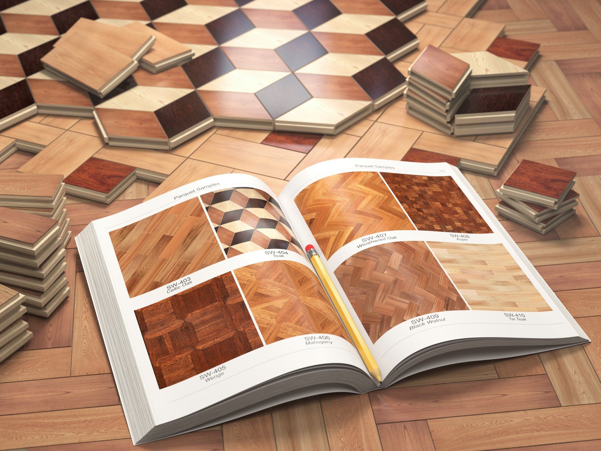 types of hardwood flooring