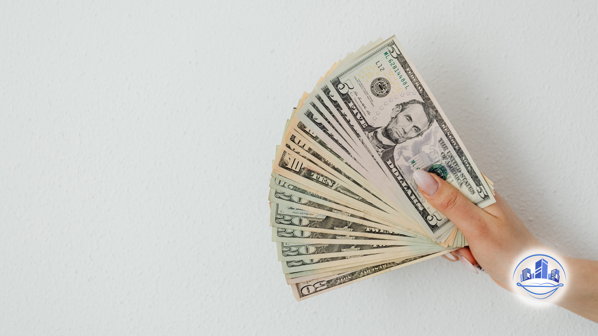 Canadian currency scattered. Includes $50 and $100 bills.