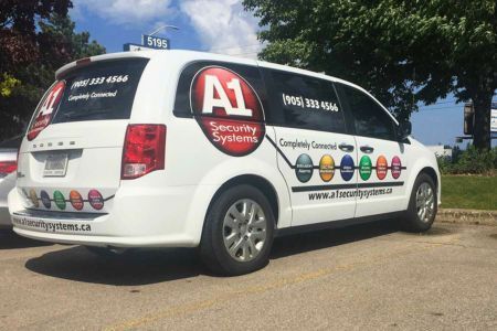 A1 Security Solutions Service Van