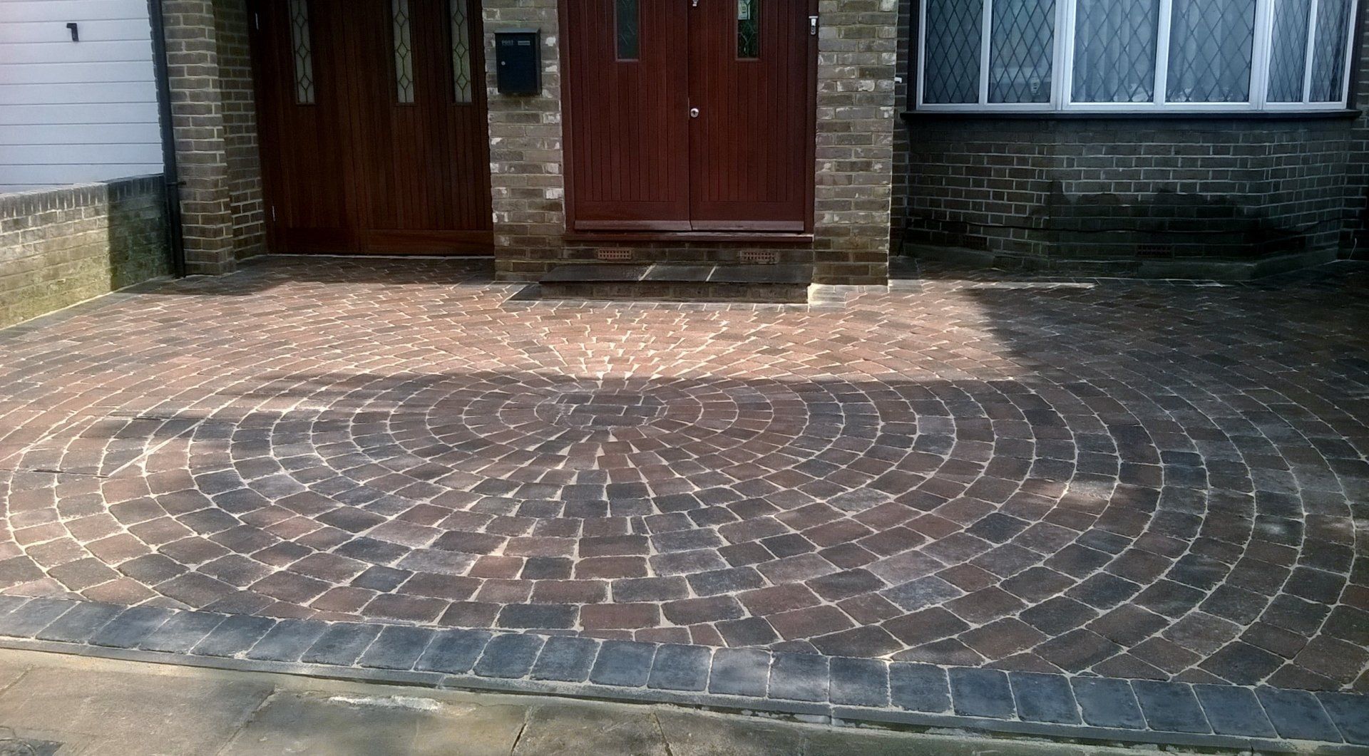 Circle Block Paving