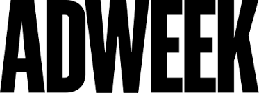 The word adweek is written in black letters on a white background.
