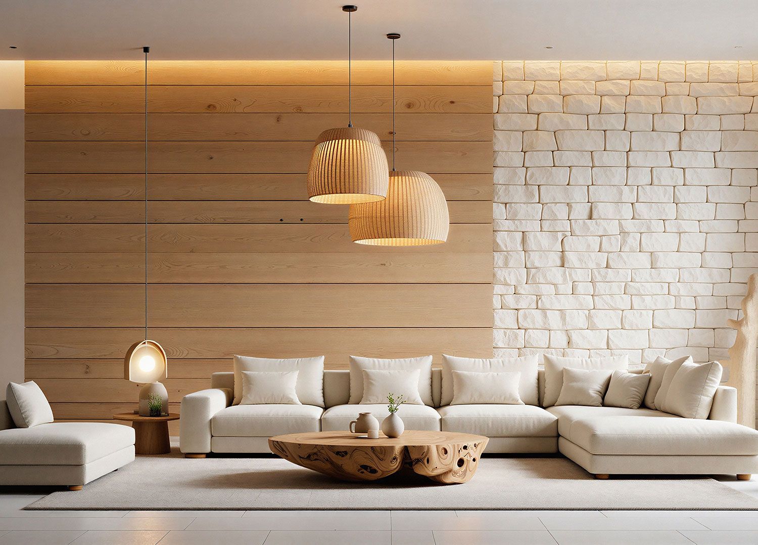 Spacious living room design