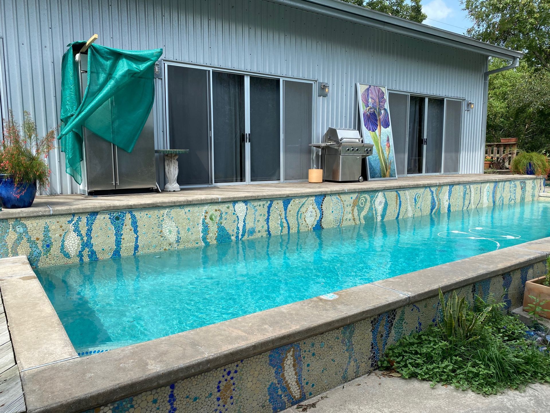 Before Pool On Process — Houston, TX — AAA Pool Plastering