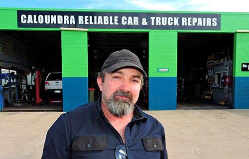 Orange Truck — Car and Trucks Repairs in Caloundra, QLD