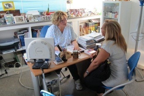 consulenza con dottoressa