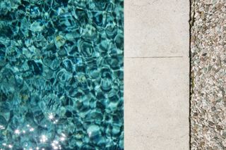 Above at the Edge of the Swimming Pool - Las Vegas, NV - Heritage Pool Plastering, Inc.