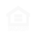 Equal Housing Opportunity logo: a house outline with an equal sign inside and text below.