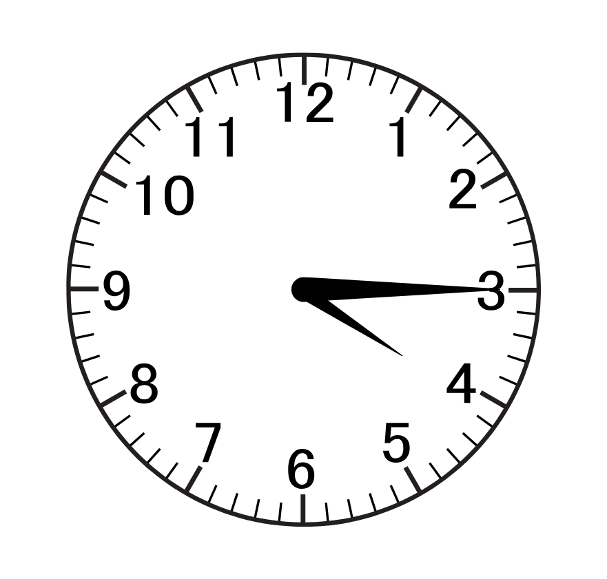 A black and white clock on a white background shows the time as 4:20. Gingerbread