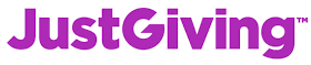 A purple justgiving logo on a white background Gingerbread