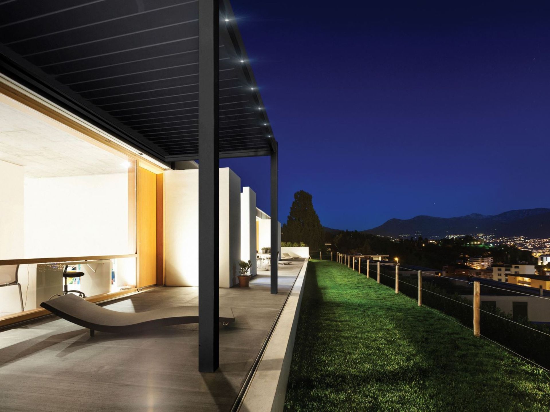 Freestanding Louvre Roof Concept Outdoor Solutions