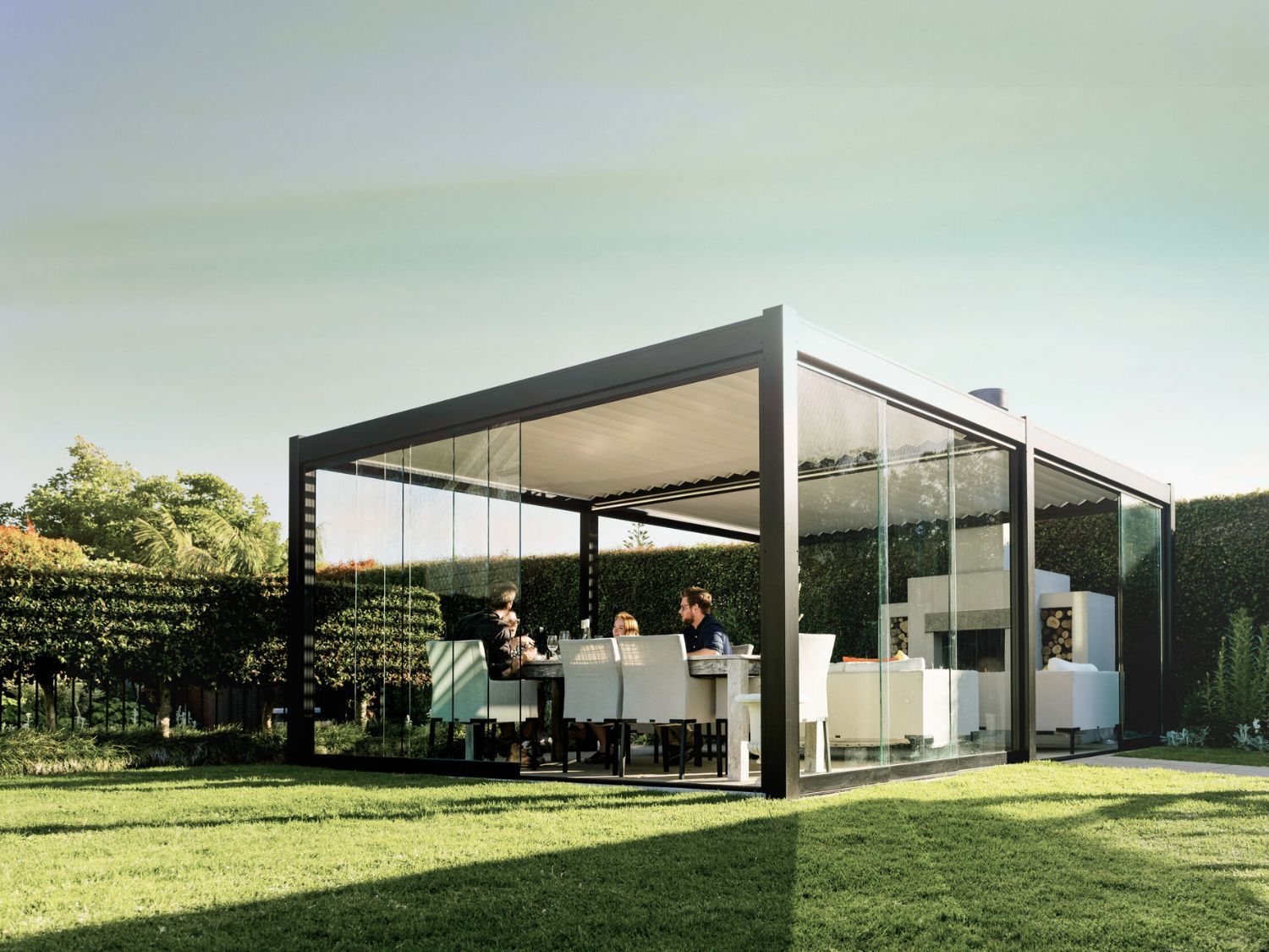 Premium louvre roofs in Wellington for modern outdoor living.