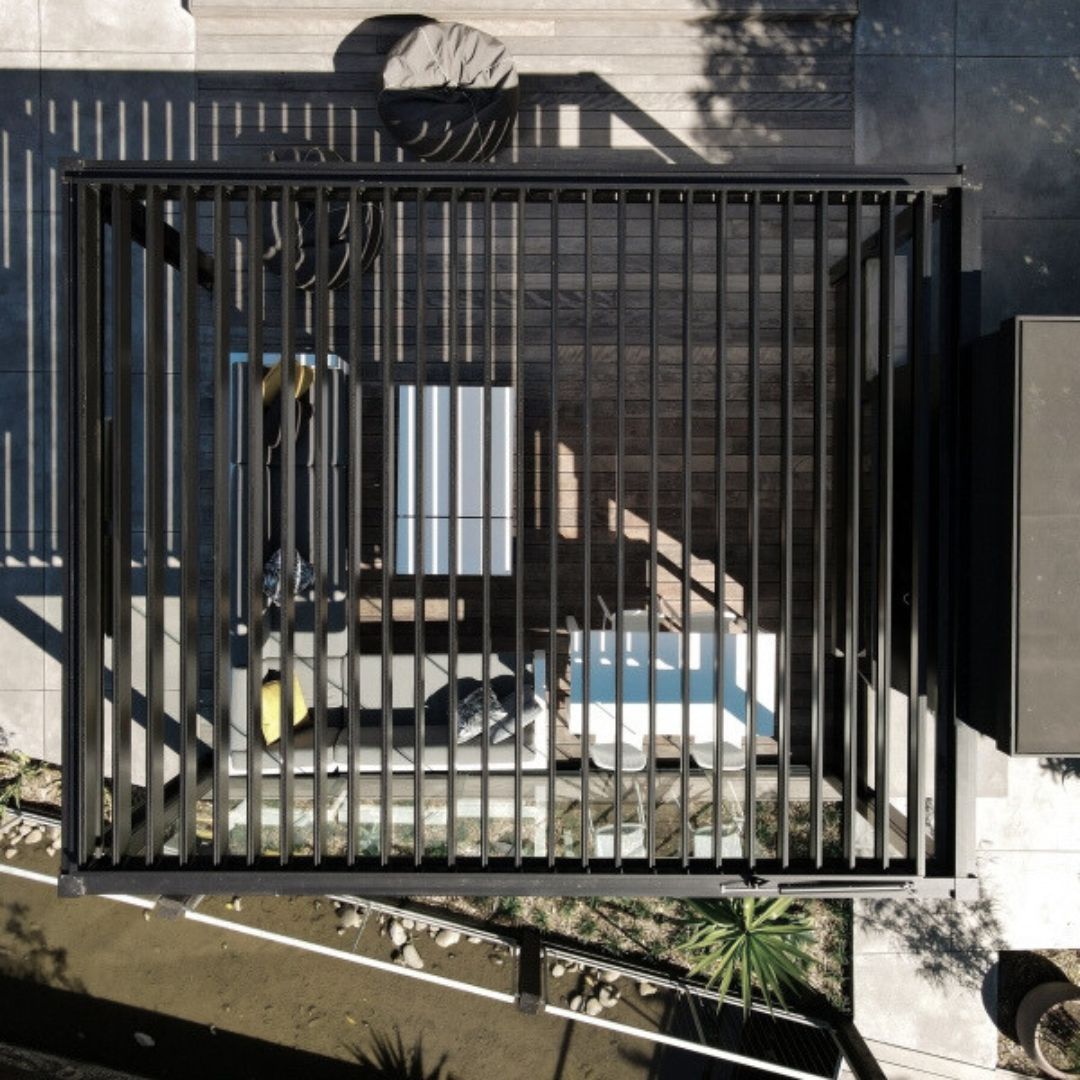 Freestanding Louvre Roof Deck Concept Outdoor Solutions