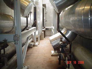 University of NC/Chapel Hill Photos Shows Steam Tunnel Facility / Below view of Steam Traps