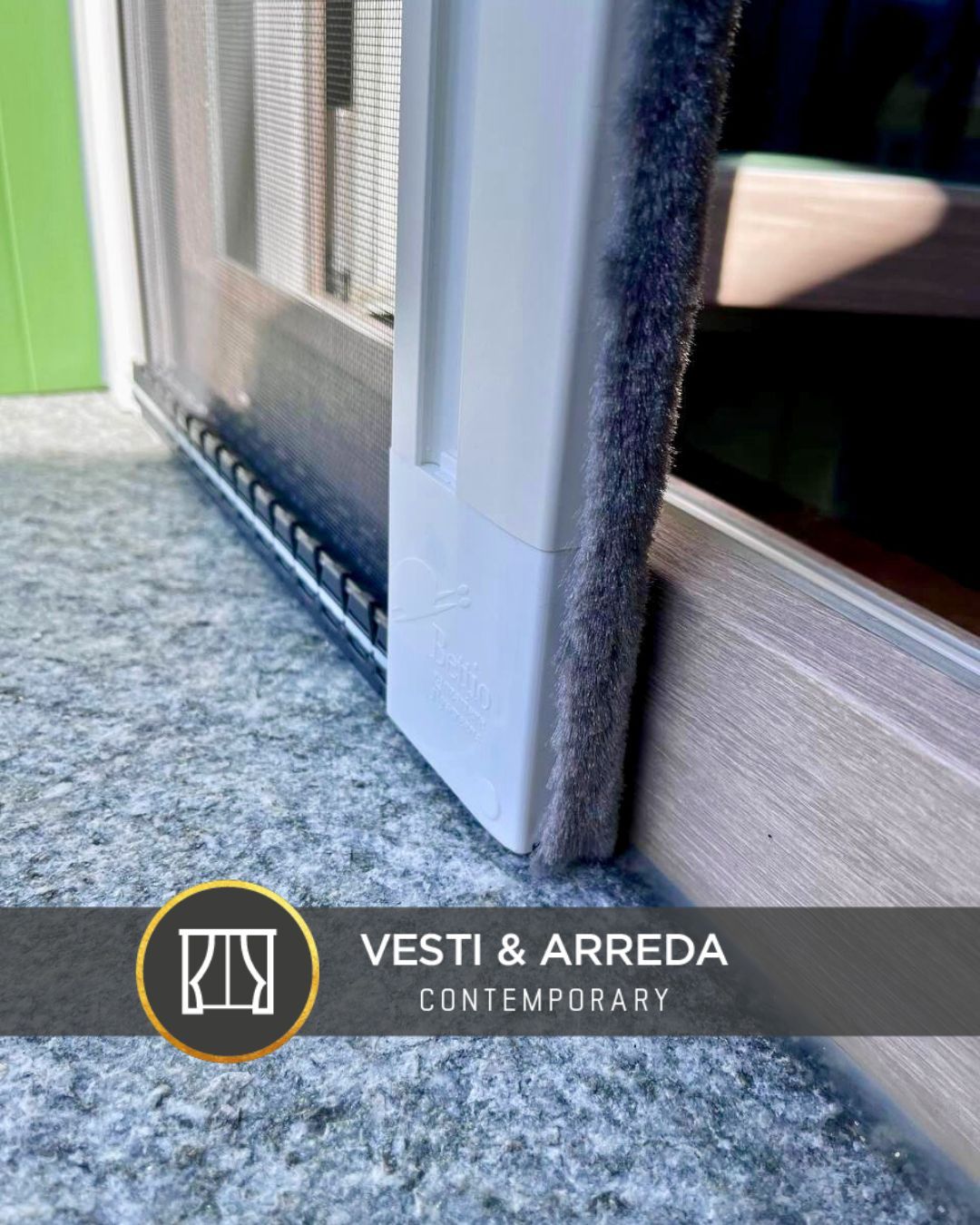 zanzariera da 25mm minimo ingombro