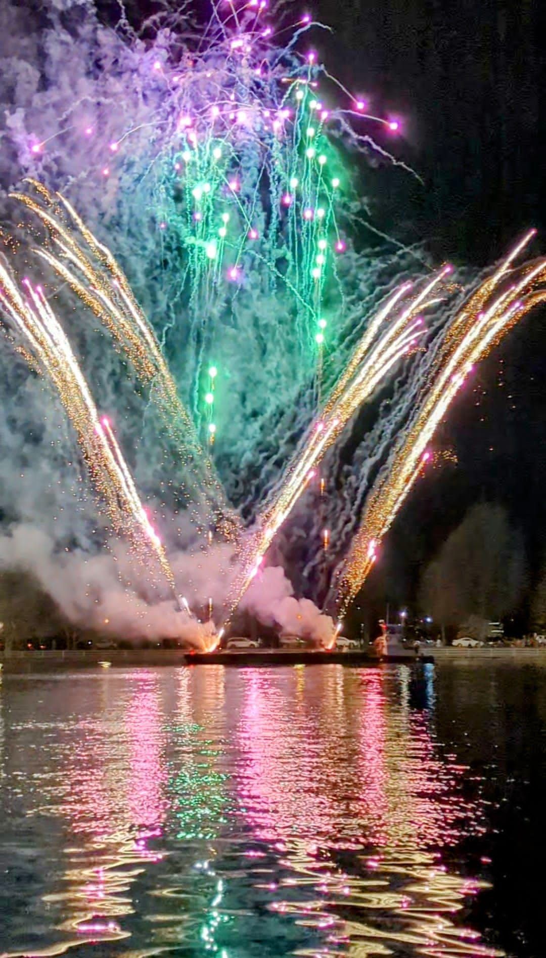 Fireworks at The Wharf DC in Washington, DC