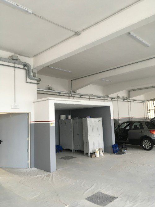 garage con ingresso automatico