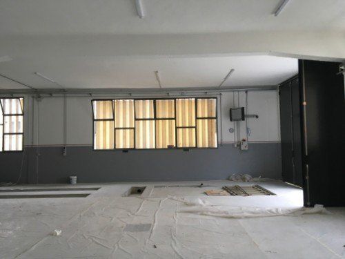 ambiente in fase d'installazione impianto elettrico 2